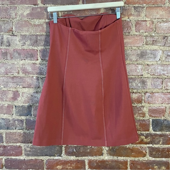 Free People Renna Dress In Rust - Picture 4 of 7